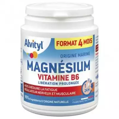 Alvityl Magnésium Vitamine B6 Libération Prolongée Comprimés Lp Pot/120 à PINS-JUSTARET